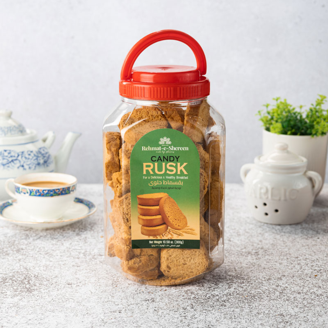 LAZIZ ROUND RUSK JAR 300G
